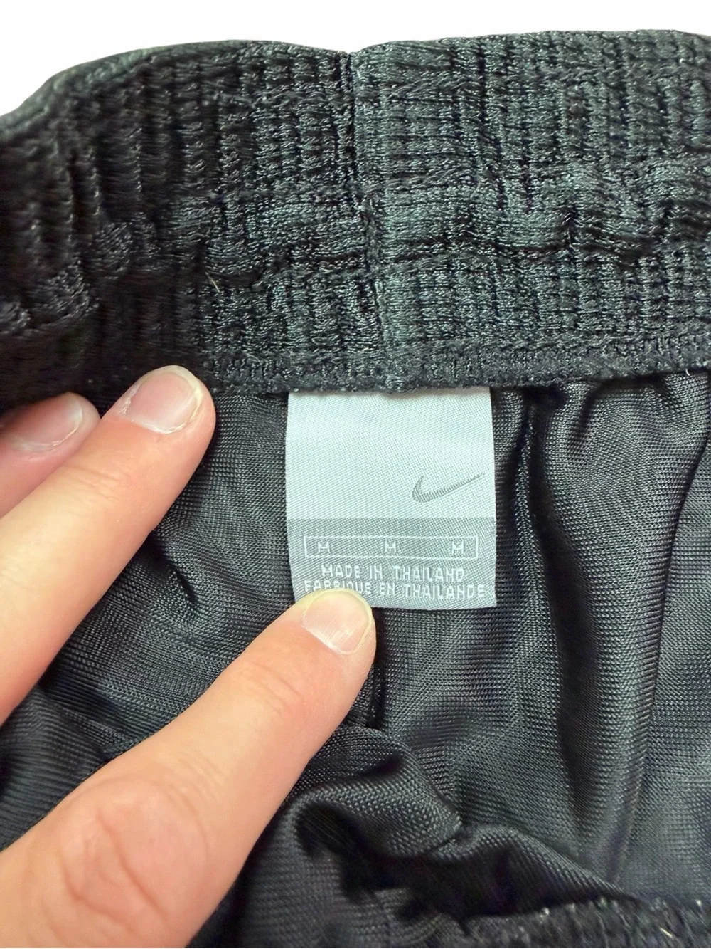 Vintage Nike Y2K Men’s Medium Black Athletic Basketball‎ Training Shorts